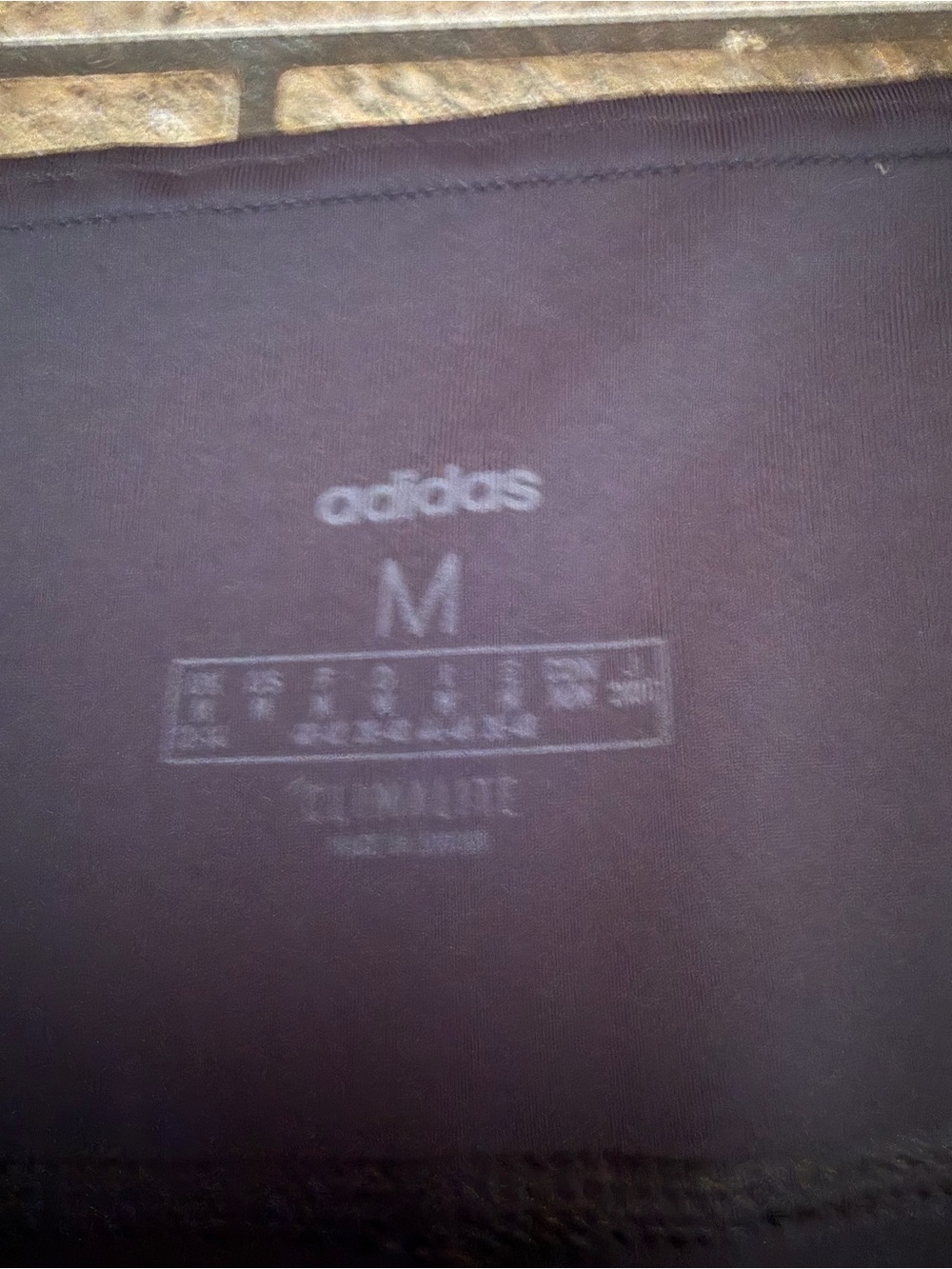 adidas dark gray Leggings with White 3-Stripe Side 0112 - Picture 4 of 7